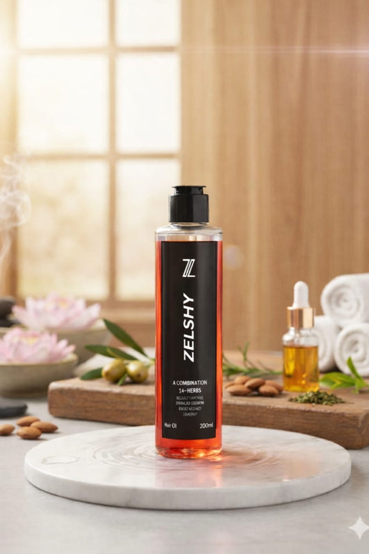 Zelshy organic hair oil