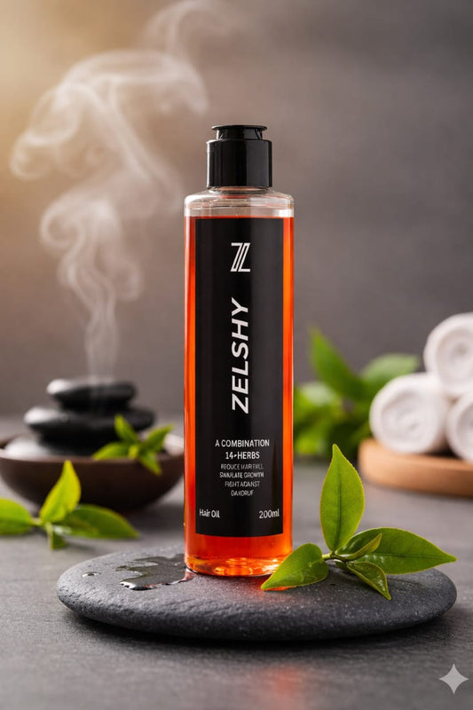 Zelshy organic hair oil